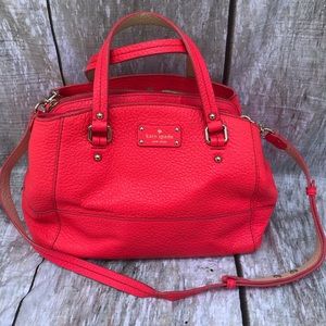 Kate Spade “Watermelon” Large Leather Bag